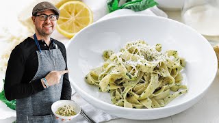 Delicious Pesto Pasta Recipe [upl. by Rurik]