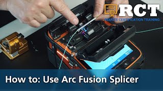 How to Use Arc Fusion Splicer [upl. by Amathiste791]