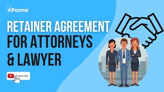 Retainer Agreement for Attorneys amp Lawyers  EXPLAINED [upl. by Brookner]