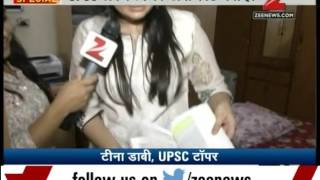 Watch Zee Media Exclusive chat with UPSC topper Tina Dabi [upl. by Florence]