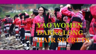 YAO WOMEN DARKampLONG HAIR SECRETS IN CHINA RICE WATER FOR HAIR GROWTH [upl. by Nahgeam408]