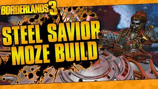 Borderlands 3  Steel Savior Moze Best Iron Bear Build Insane Damage Lvl 65 Mayhem 10 [upl. by Matless]