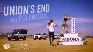 3 Countries Meet Here🇿🇦🇧🇼🇳🇦  Lion in Camp amp the Road to Union’s End  Tracks in the Sand Ep4 [upl. by Perice]