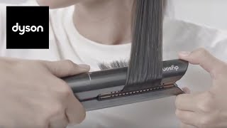 How to C curl with the Dyson Corrale™ hair straightener [upl. by Ayadahs971]