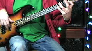 Chuck Berry  Run Rudolph Run  Bass Cover [upl. by Pegasus]