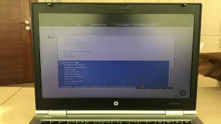 HP Elitebook 8470p Bios Boot [upl. by Nede]