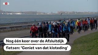 RENOVATIE Zij fietsen nog één keer over de Afsluitdijk [upl. by Zahara849]