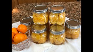 Canning Mandarin Oranges [upl. by Arikal]