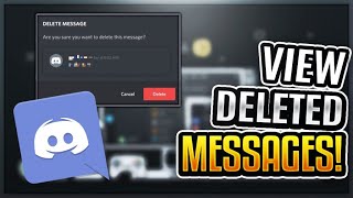 How to See Deleted Messages on Discord 2022  Ultimate Guide [upl. by Cerelia412]