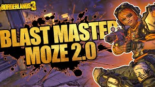 Borderlands 3  Blast Master Moze Build 20 The New BEST Level 72 Mayhem 10 amp 11 Moze Build [upl. by Candide818]