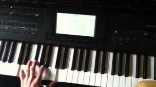 How to play quotDoing it Wrongquot by Drake on the piano tutorial [upl. by Atenek]