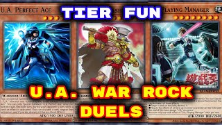 Yugioh  War Rock UA Duels Deck Download in Description [upl. by Eecyak]