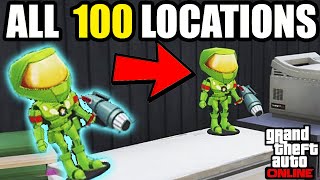 GTA 5 Online  All 100 Action Figures Locations [upl. by Elrebma]