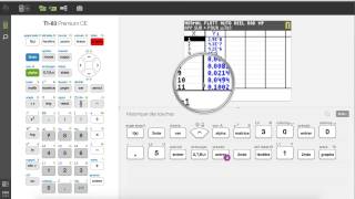 Fluctuation avec la TI 83 Premium CE [upl. by Navak]