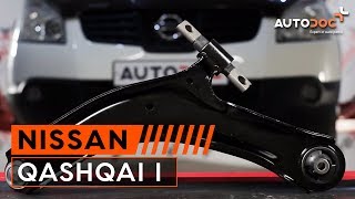 Wie NISSAN QASHQAI 1 Querlenker vorne wechseln TUTORIAL  AUTODOC [upl. by Ettennor]