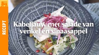 Kabeljauw met salade van venkel en sinaasappel [upl. by Eetnwahs]