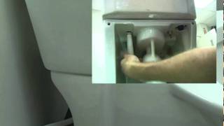 American Standard Brands Studio Concealed Dual Flush Elongated Toilet Installation Video [upl. by Sedecram]