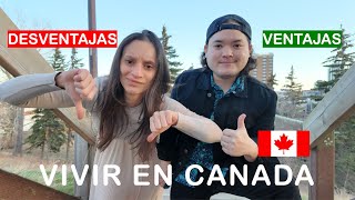 Ventajas y desventajas de vivir en Canada 🇨🇦 [upl. by Ponzo848]