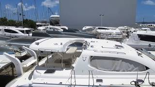 Hurricane Irma  Salvage Catamaran boatyard heaven [upl. by Delorenzo]