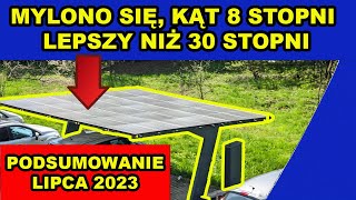 FOTOWOLTAIKA Podsumowanie LIPCA 2023 [upl. by Leonteen]