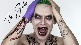 The JOKER Suicide Squad Halloween MakeUp  Jared Leto  Shonagh Scott [upl. by Eciral]