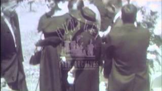 Ernest Hemingway funeral in 1961 Film 91098 [upl. by Arette842]