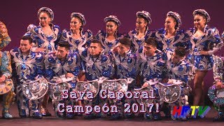 1er Lugar Caporales San Simón USA  Concurso Saya Caporal 2017 [upl. by Cirnek]