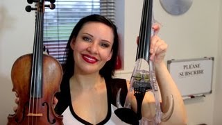 ELECTRIC Violin  ACOUSTIC Violin Differences amp Review [upl. by Aivax824]