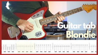 Current Joys  Blondie Guitar tabs [upl. by Gold]