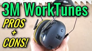 🎧🎧🎧 3M WorkTunes Bluetooth Earmuffs  Pros amp Cons [upl. by Carolin636]