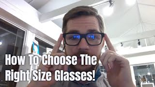 How To Find The Right Size Glasses [upl. by Michaud]