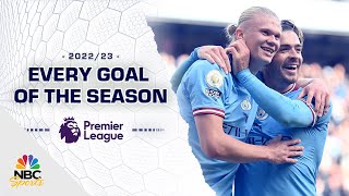 ALL 1084 GOALS from the 202223 Premier League season  NBC Sports [upl. by Trebuh]