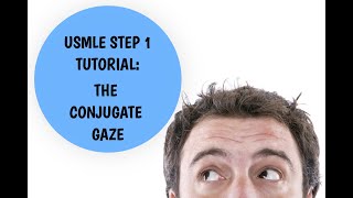 USMLE Step 1 Tutorial  Conjugate Gaze Explained [upl. by Bobbie962]