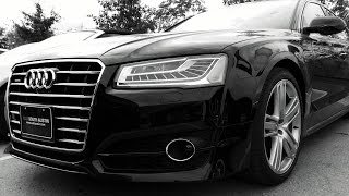 2016 Audi A8L Sport USA Quick Drive Review [upl. by Graehme]