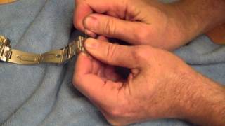 How To Resize And Adjust A Metal Watch Band [upl. by Atnom]