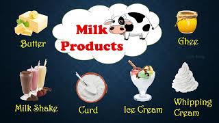 17 Milk Products  Healthy Milk Products Names  Milk Products  Dairy Products [upl. by Wehtta]