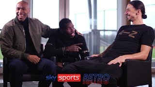 Paul Pogba gatecrashes Zlatan Ibrahimovics interview with Thierry Henry [upl. by Ayala762]