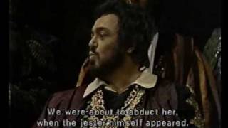 Luciano Pavarotti  Duca duca Possente amor  Live 1981 [upl. by Mahmoud]