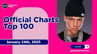 UK Official Singles Chart Top 100 January 24th 2025 [upl. by Orelia524]