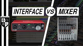 Audio Interface vs Mixer vs USB Mixer Which One Do You Need [upl. by Maffa]