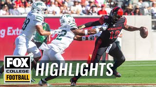 Ohio Bobcats vs San Diego State Aztecs Highlights  CFB on FOX [upl. by Nuaj]