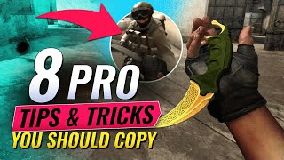 8 Advanced Tips amp Tricks Straight From The Pros  CSGO [upl. by Tucky]