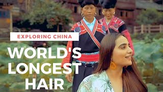 China Vlog To Uncover The Secret To The Longest Hair In The World  Meeting Yao Women With Pantene [upl. by Nytsrik]