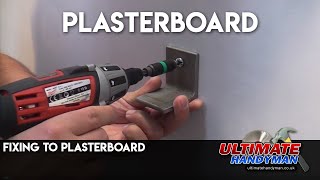 Fixing to plasterboard [upl. by Strander]