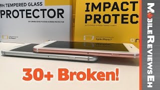 Plastic vs Glass Screen Protectors  Which one should you get for the iPhone 8 and iPhone XXs [upl. by Romanas3]