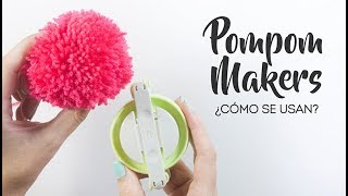 Como hacer pompones lana  Pom Pom Maker [upl. by Nibur]