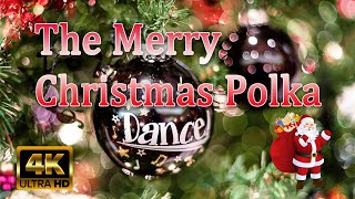 🎅🎄⛄ The Merry Christmas Polka  Jim Reeves  Lyrics  Christmas Song  4K [upl. by Diskin]