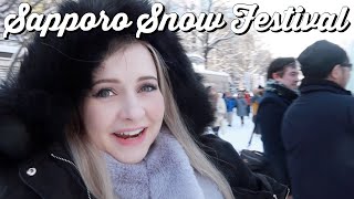 Japan’s Biggest Winter Festival ❄️ Sapporo Snow Festival [upl. by Ymeraj]