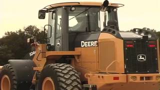 John Deere Four Wheel Drive Loader Safety Tips [upl. by Aerdied114]