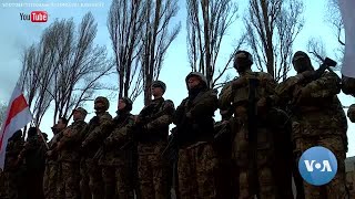 Belarusian Regiment Fights Against Russia in Ukraine [upl. by Rubinstein199]